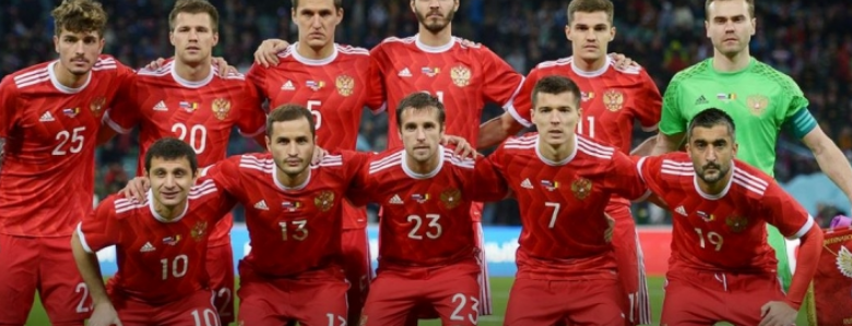 Russia is least ranked in its own World Cup