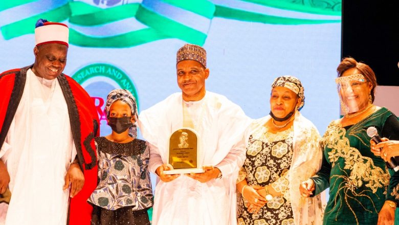 DG NIMASA, Dr.Bashir Jamoh Receives Zik Award, Thanks Buhari