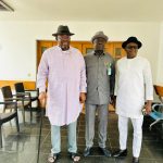 SEN DICKSON, ALAIBE ENDORSE NDIOMU, DECLARE SUPPORT FOR PRESIDENTIAL AMNESTY PROGRAMME  •••THANK PRESIDENT BUHARI, NSA FOR HIS APPOINTMENT  ••• URGE STAKEHOLDERS TO BACK HIM