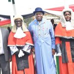 Jonathan Cautions Politicians Against Judicial Blackmail  …as Diri, Wike, Obaseki, Legal Titans Bid Retiring Bayelsa CJ Farewell