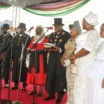 We’ll Diversify Bayelsa Economy In Second Term, Says Diri *Former Presidents, Nigeria, Liberia VPs, Govs, Large Crowd At Inauguration