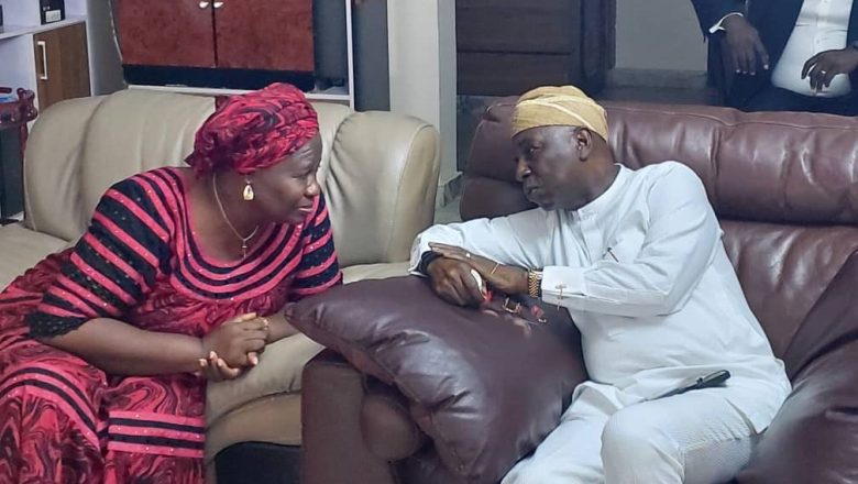 NIMASA DG, Mobereola visits Late Ferdinand Agu’s widow, says his demise a big loss  to the Maritime Industry