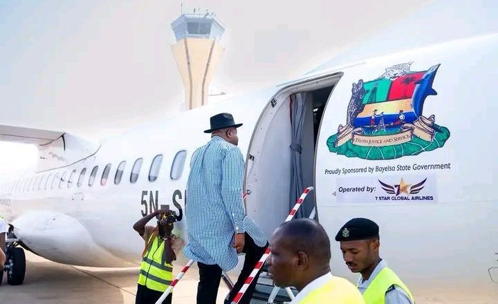 Bayelsa Air Makes Maiden Flight to Yenagoa ***Its a dream come true.. Diri