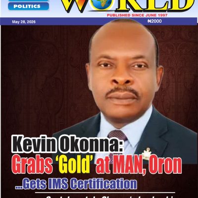 Kevin Okonna Grabs “Gold” at MAN, Oron…Gets IMS Certification from SON …Oyetola extols Okonna’s Leadership