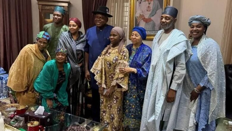 Gov Diri Visits Abacha Family